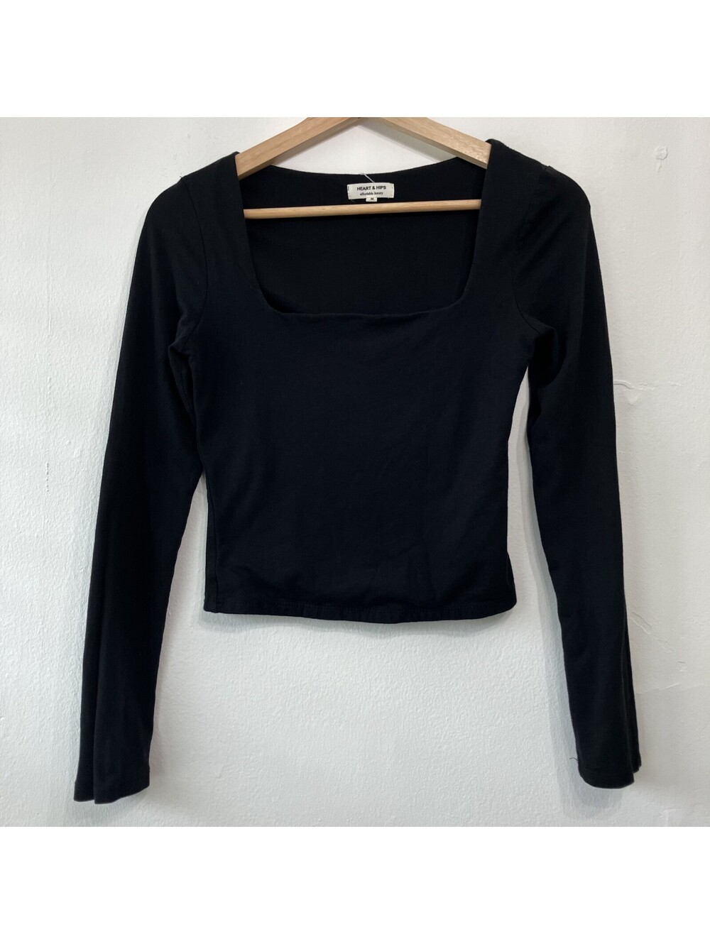 Fitted Scoop Neck Going Out Top Capsule Layering Whimsigoth Witchy Medium
